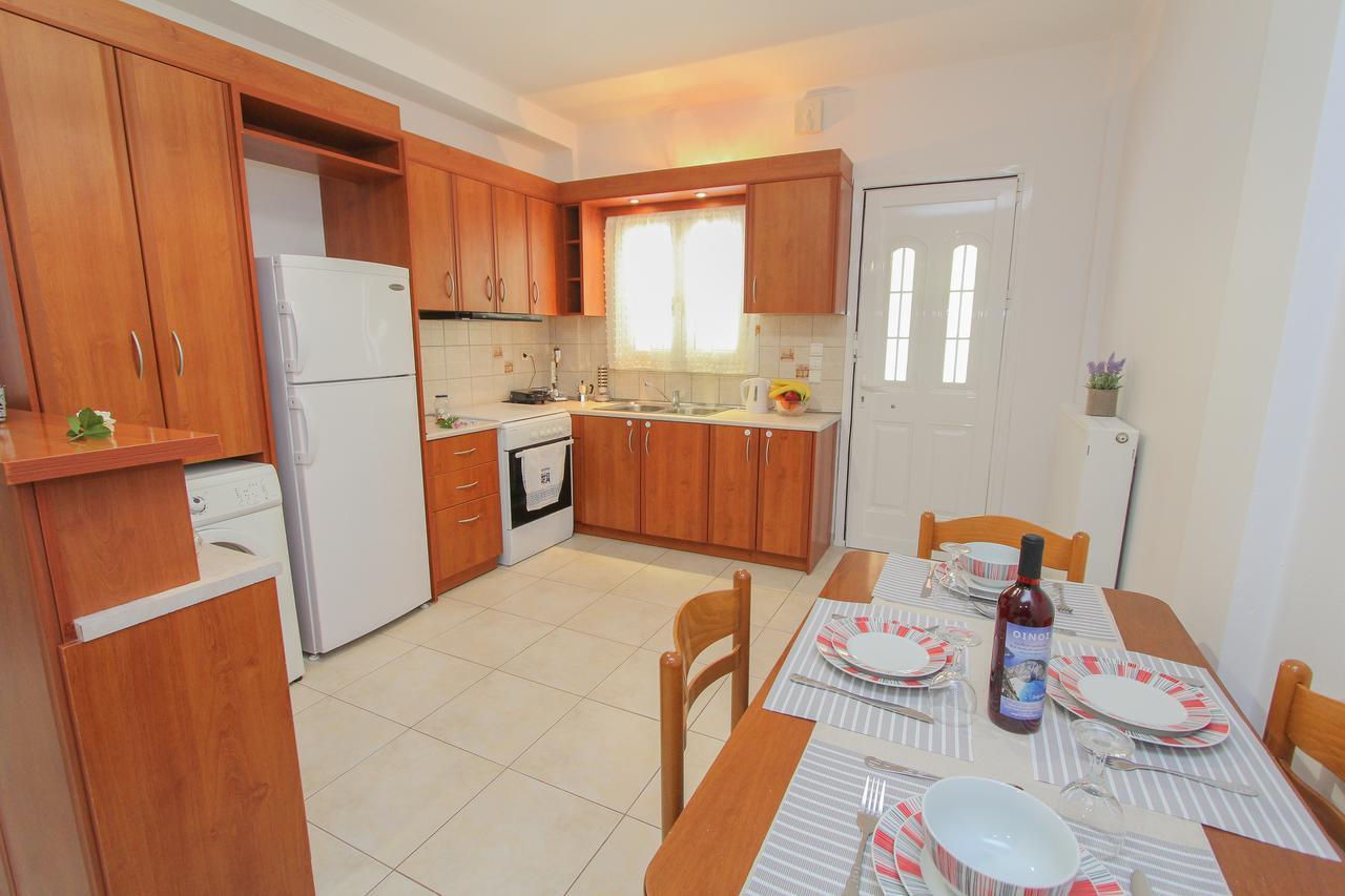 Seablue Houses Tragaki Buitenkant foto
